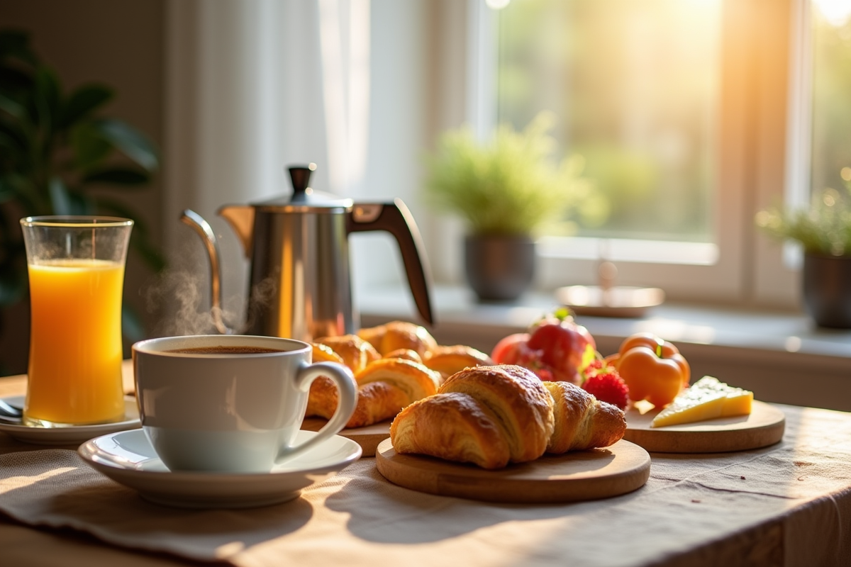 petit-déjeuner français