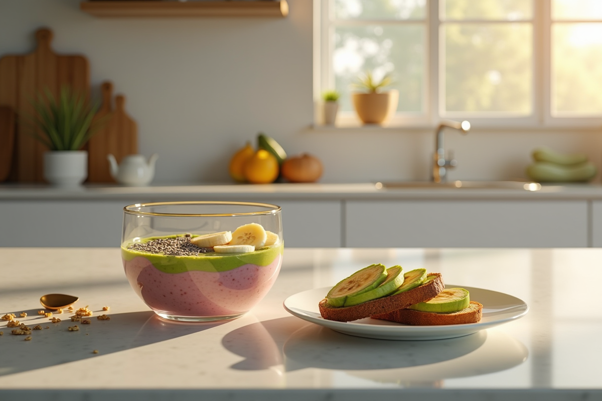 petit-déjeuner sain